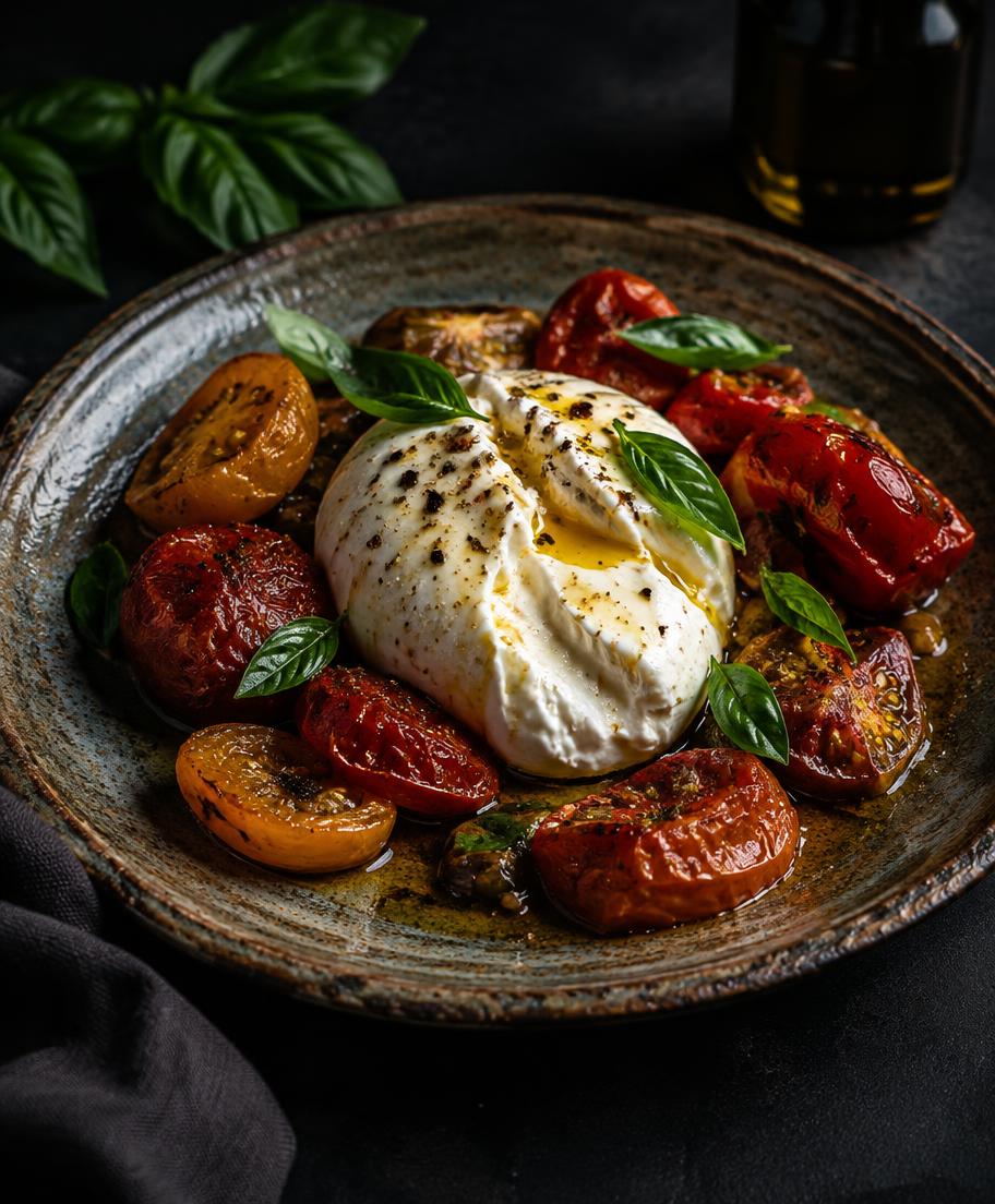 Burrata & tomat